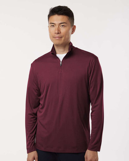 AllPro Men's Pro-Lock Performance Quarter-Zip Pullover 41870 #colormdl_Maroon
