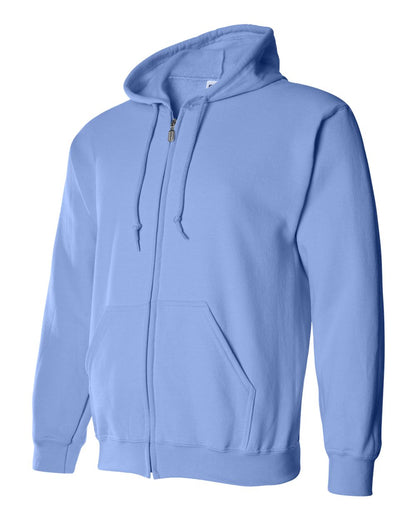 Gildan Unisex Heavy Blend™ Full-Zip Hooded Sweatshirt 18600 #color_Carolina Blue