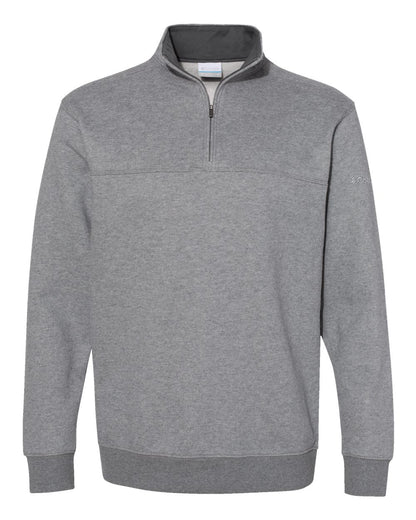 Columbia Hart Mountain™ II Half Zip Pullover 212475 #color_Charcoal Heather