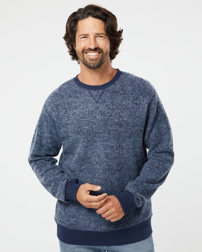 J. America Unisex Aspen Fleece Crewneck Sweatshirt 8712 J. America Unisex Aspen Fleece Crewneck Sweatshirt 8712