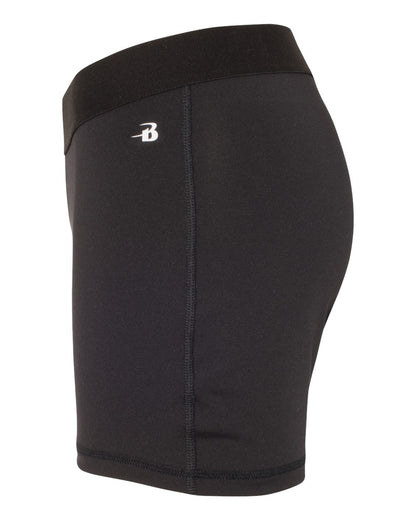 Badger Women’s 3" Pro-Compression Shorts 4629 #color_Black