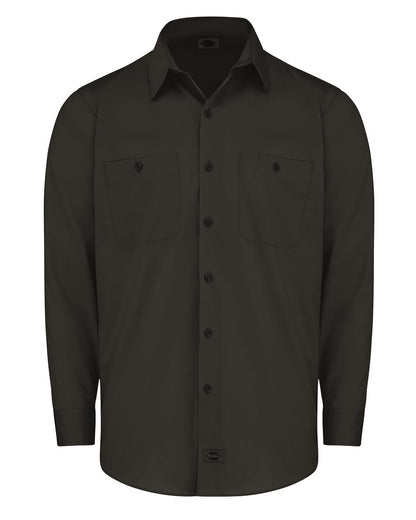 Dickies Industrial Worktech Ventilated Long Sleeve Work Shirt LL51 Dickies Industrial Worktech Ventilated Long Sleeve Work Shirt LL51