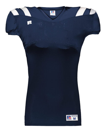 Russell Athletic Youth Canton Football Jersey R0100W #color_Navy/ White
