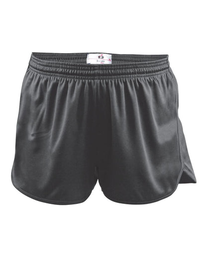 Alleson Athletic B-Core Track Shorts 7272 #color_Graphite