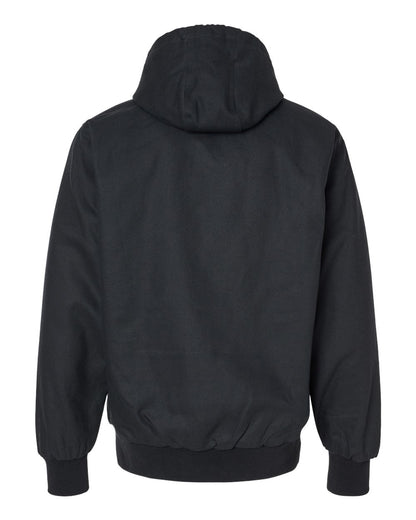 Independent Trading Co. Men's Insulated Canvas Workwear Jacket EXP550Z #color_Black
