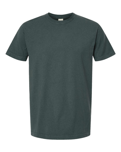 M&O Unisex Vintage Garment-Dyed T-Shirt 6500M #color_Blue Spruce