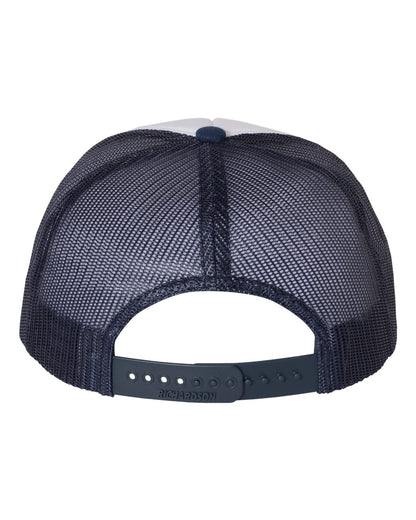 Richardson Foamie Trucker Cap 113 #color_White/ Navy