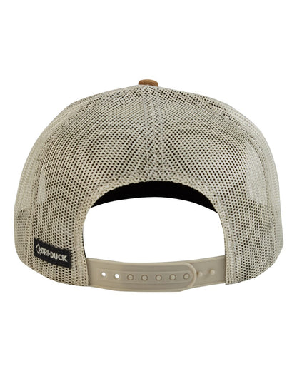 DRI DUCK Ridge Trucker Cap 3091 #color_Saddle/ Duck Camo