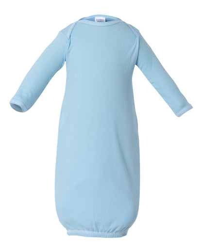 Rabbit Skins Infant Baby Rib Layette 4406 #color_Light Blue