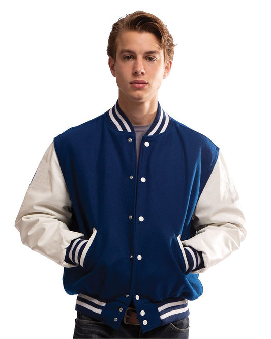 Holloway Men's Varsity Wool Jacket 224183