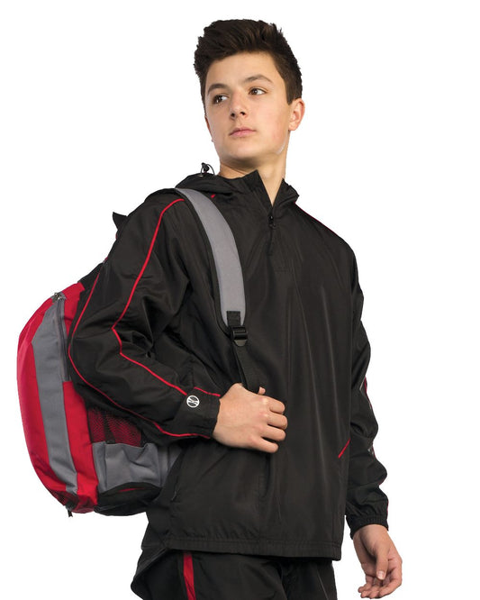 Holloway Men's Wizard Quarter-Zip Hooded Pullover 229016