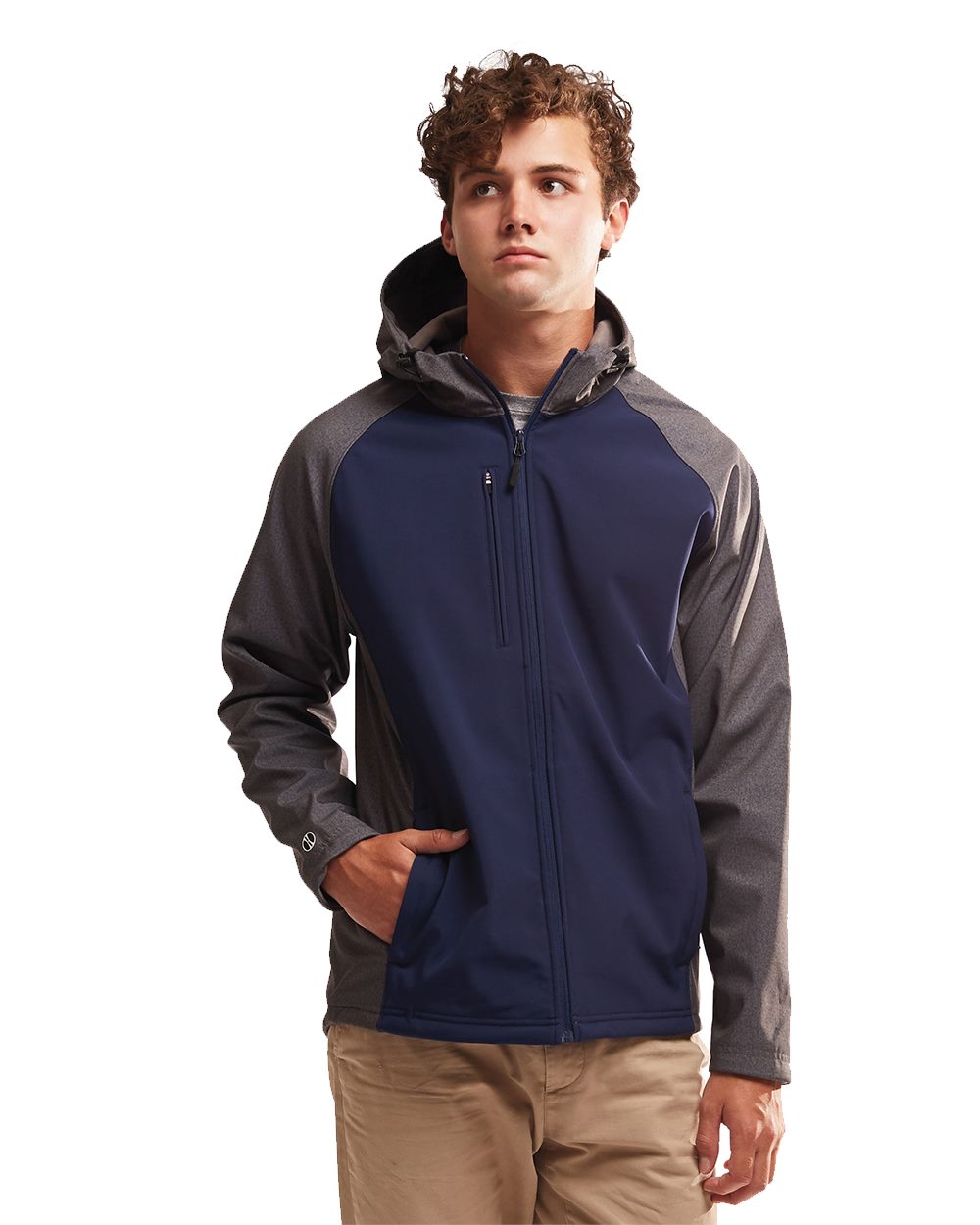 Holloway Men's Raider Hooded Soft Shell Jacket 229157