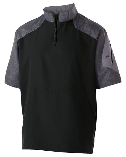 Holloway Unisex Raider Short Sleeve Quarter-Zip Pullover 229545 Holloway Unisex Raider Short Sleeve Quarter-Zip Pullover 229545
