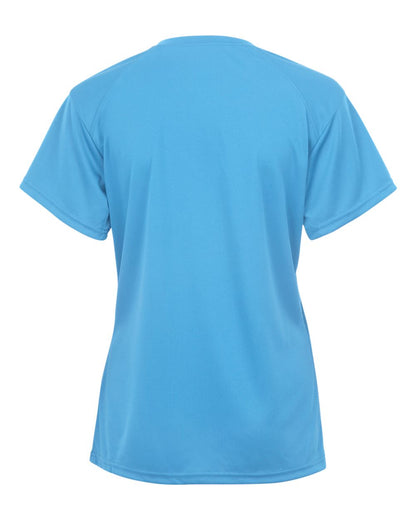 Badger Youth B-Core V-Neck T-Shirt 2162 #color_Columbia Blue 