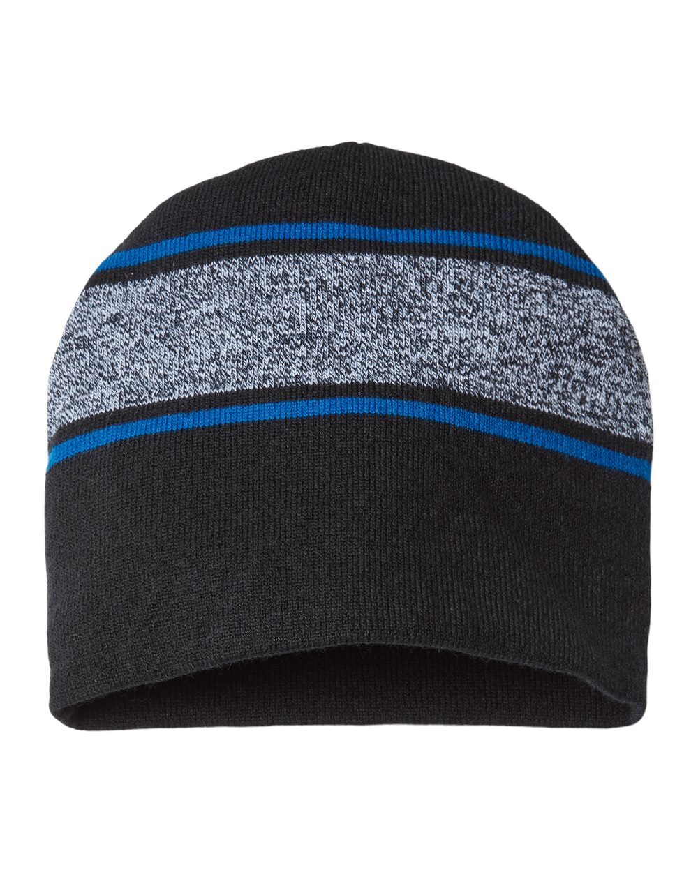 CAP AMERICA USA-Made Variegated Striped Beanie RKV9