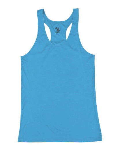 Badger Women’s B-Core Racerback Tank Top 4166 #color_Columbia Blue