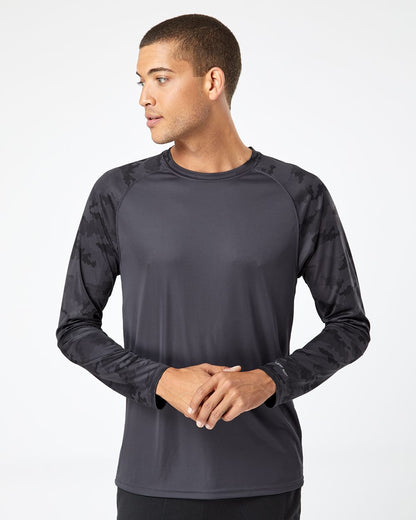 Paragon Unisex Cayman Performance Camo Colorblocked Long Sleeve T-Shirt 216 Paragon Unisex Cayman Performance Camo Colorblocked Long Sleeve T-Shirt 216