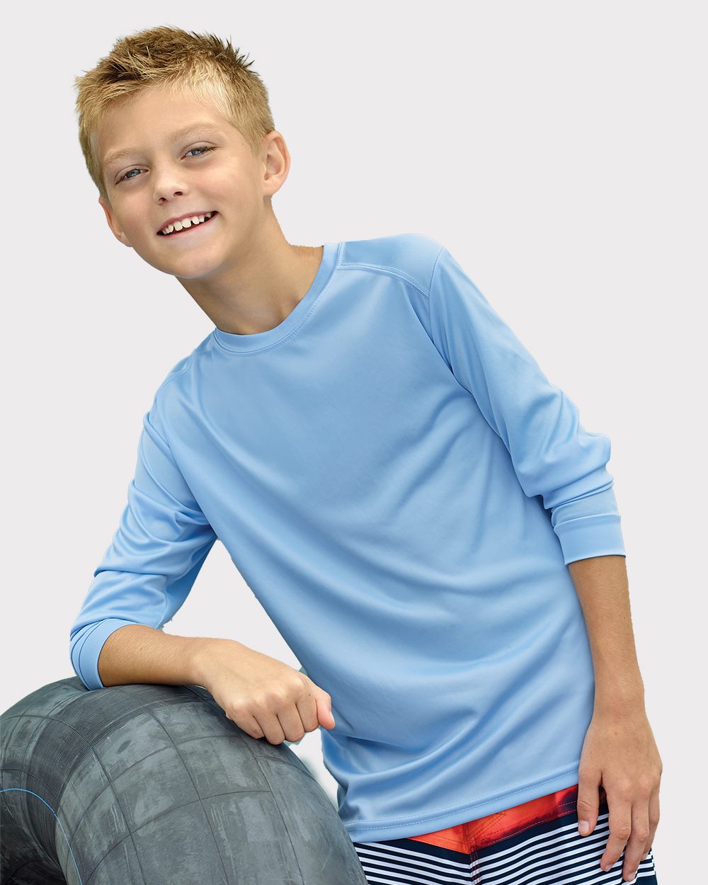 Paragon Youth Long Islander Performance Long Sleeve T-Shirt 218Y