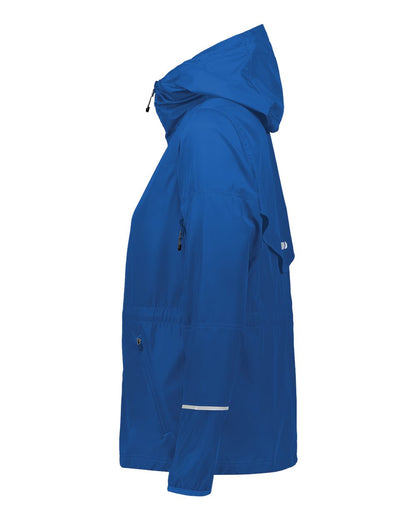 Holloway Women's Packable Hooded Jacket 229782 #color_Royal
