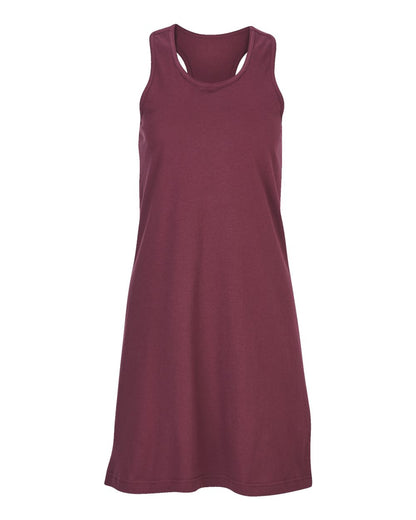 Boxercraft Women's Caydn Tank Dress BW4102 #color_Maroon