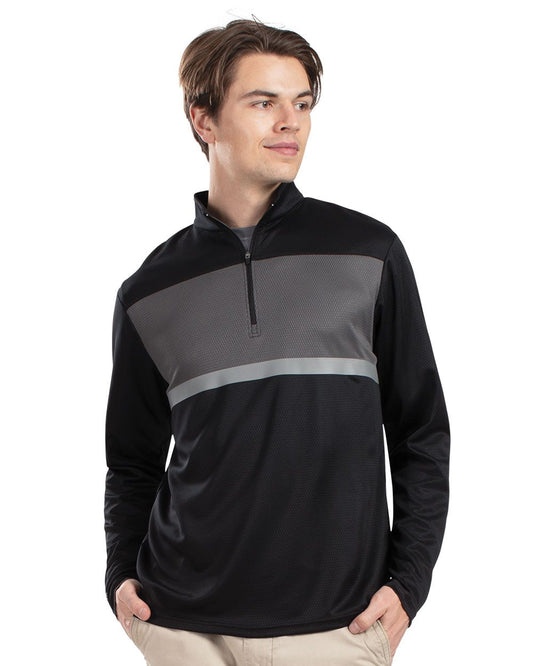 Holloway Men's Dry-Excel™ Prism Bold Quarter-Zip Pullover 222591