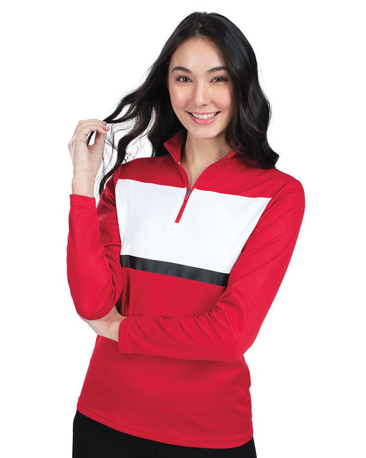 Holloway Women's Prism Bold Quarter-Zip Pullover 222791