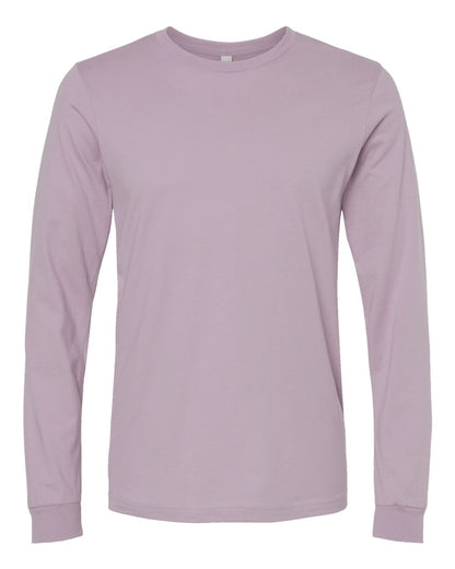 BELLA + CANVAS Jersey Long Sleeve Tee 3501 #color_Light Violet