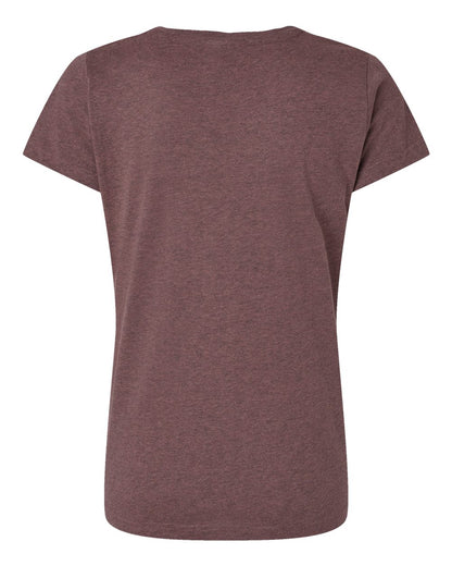 LAT Women's Fine Jersey Tee 3516 #color_Sangria Blackout