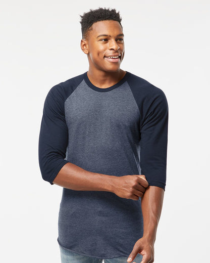 Tultex Unisex Fine Jersey Raglan T-Shirt 245 Tultex Unisex Fine Jersey Raglan T-Shirt 245