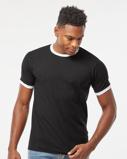 Tultex Fine Jersey Ringer T-Shirt 246 Tultex Fine Jersey Ringer T-Shirt 246