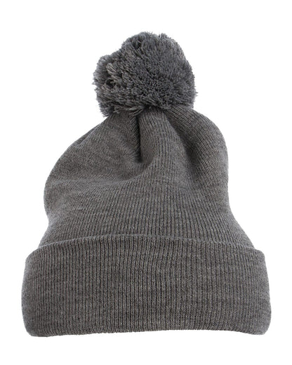YP Classics Pom-Pom Cuffed Knit Beanie 1501P YP Classics Pom-Pom Cuffed Knit Beanie 1501P