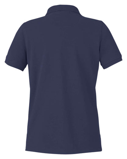 Harriton Women's Valiant Cotton Snag Protect Polo M205W #color_Dark Navy