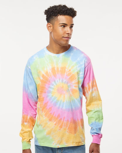 Colortone Unisex Tie-Dyed Long Sleeve T-Shirt 2000 Colortone Unisex Tie-Dyed Long Sleeve T-Shirt 2000
