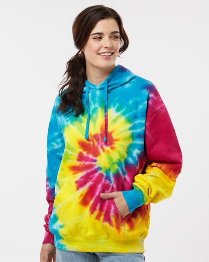 Colortone Unisex Tie-Dyed Hooded Sweatshirt 8777 Colortone Unisex Tie-Dyed Hooded Sweatshirt 8777