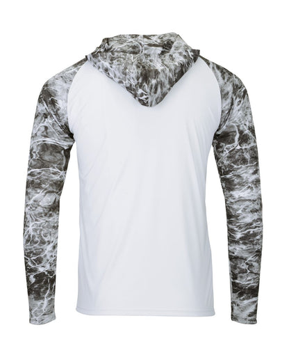 Paragon Men's Biloxi Performance Colorblocked Hooded Sweatshirt 241 #color_Manta