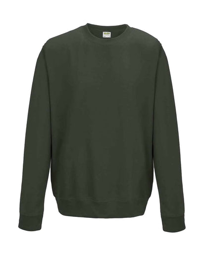AWDis Unisex College Crewneck Sweatshirt JHA030 #color_Olive Green