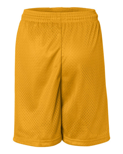 Badger Youth Pro Mesh 6" Shorts 2207 #color_Gold