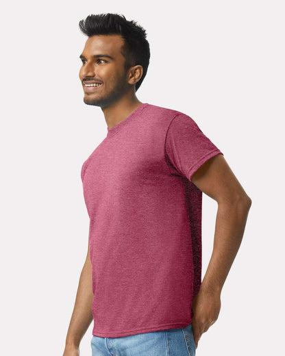 Gildan Unisex Ultra Cotton® T-Shirt 2000 #colormdl_Heather Cardinal