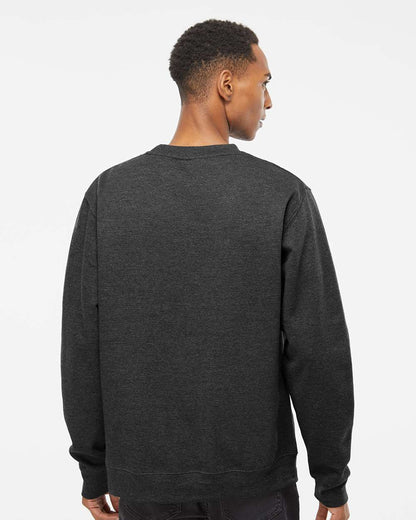 Independent Trading Co. Unisex Midweight Crewneck Sweatshirt SS3000 #colormdl_Charcoal Heather