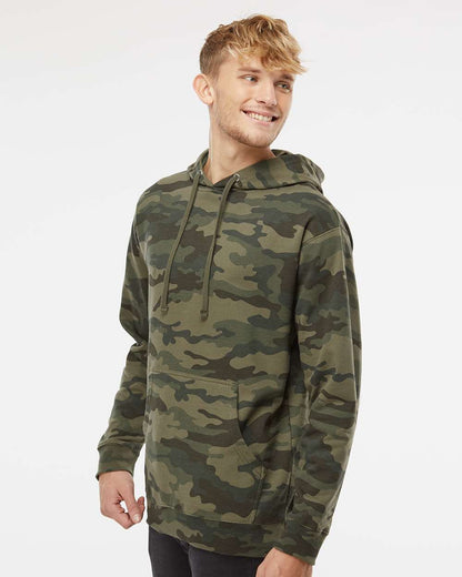 Independent Trading Co. Unisex Midweight Hooded Sweatshirt SS4500 #colormdl_Forest Camo