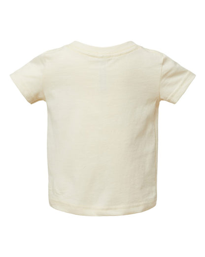 Rabbit Skins Infant Fine Jersey Tee 3322 #color_Natural
