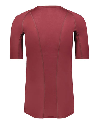 Russell Athletic Unisex CoolCore® Half Sleeve Compression Shirt R21CPM #color_Maroon