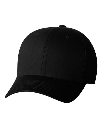 Flexfit V-Flexfit® Cotton Twill Cap 5001 #color_Black