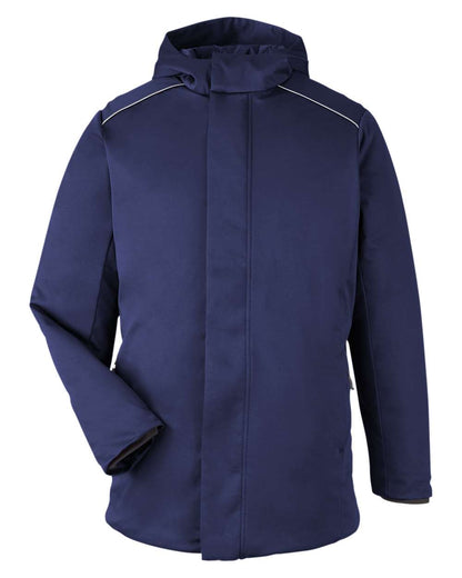 CORE365 Unisex Techno Lite Flat-Fill Insulated Jacket CE715 #color_Classic Navy
