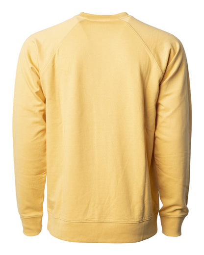 Independent Trading Co. Unisex Icon Lightweight Loopback Terry Crewneck Sweatshirt SS1000C #color_Harvest Gold