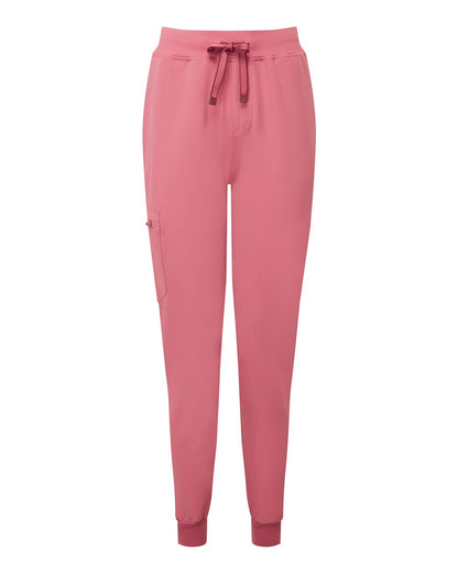 Onna Women's Energized Stretch Jogger Scrub Pants NN610 #color_Calm Pink