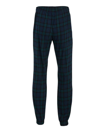 Boxercraft Unisex Flannel Joggers BM6625 #color_Scottish Tartan Plaid