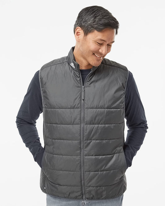 Adidas Men's Puffer Full-Zip Vest A572