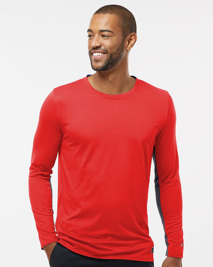Oakley Men's Team Issue Hydrolix Long Sleeve T-Shirt FOA402992 Oakley Men's Team Issue Hydrolix Long Sleeve T-Shirt FOA402992