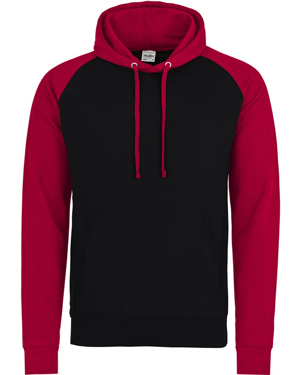 AWDis Unisex Baseball Hooded Sweatshirt JHA009